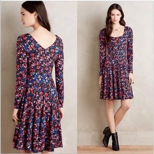 NWT Anthropologie HD in Paris floral swing dress
